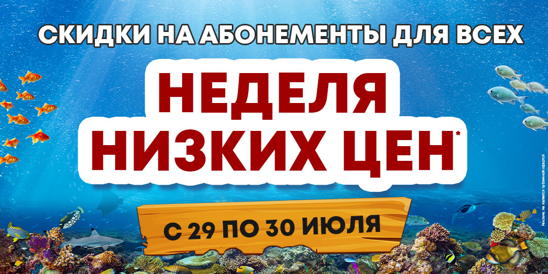 Море скидок